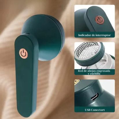 QUITA PELUSA ELÉCTRICO RECARGABLE - PROCLEAN