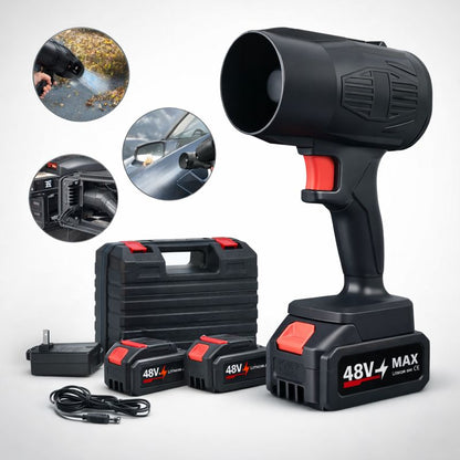 AEROFLOW – Soplador de Aire Inalámbrico (Con 2 baterías recargables incluídas)