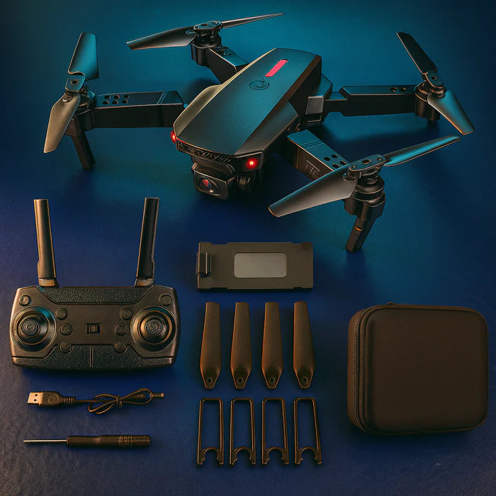 Dron PRO 4K WIFI + Control de Alta Definición - (ESTUCHE DE REGALO)