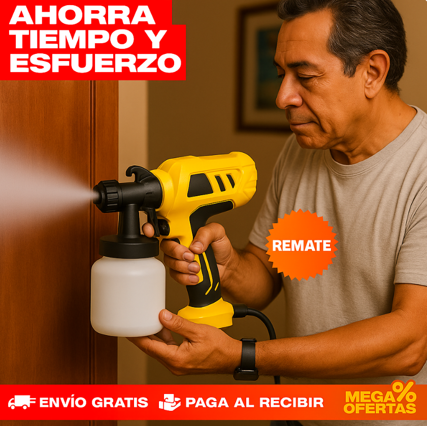 PISTOLA PARA PINTAR ELÉCTRICA PROFESIONAL