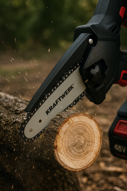 Motosierra Alemana KRAFTWERK PRO™ portátil recargable [OFERTA DE NAVIDAD🎅] 🇩🇪