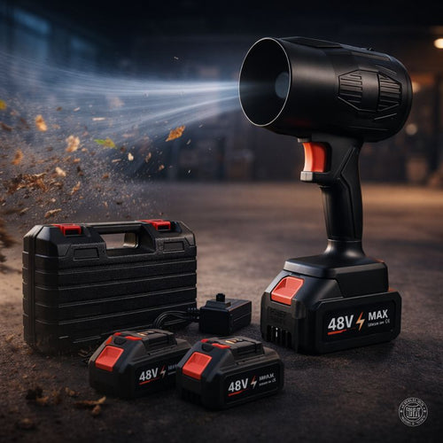 AEROFLOW – Soplador de Aire Inalámbrico (Con 2 baterías recargables incluídas)