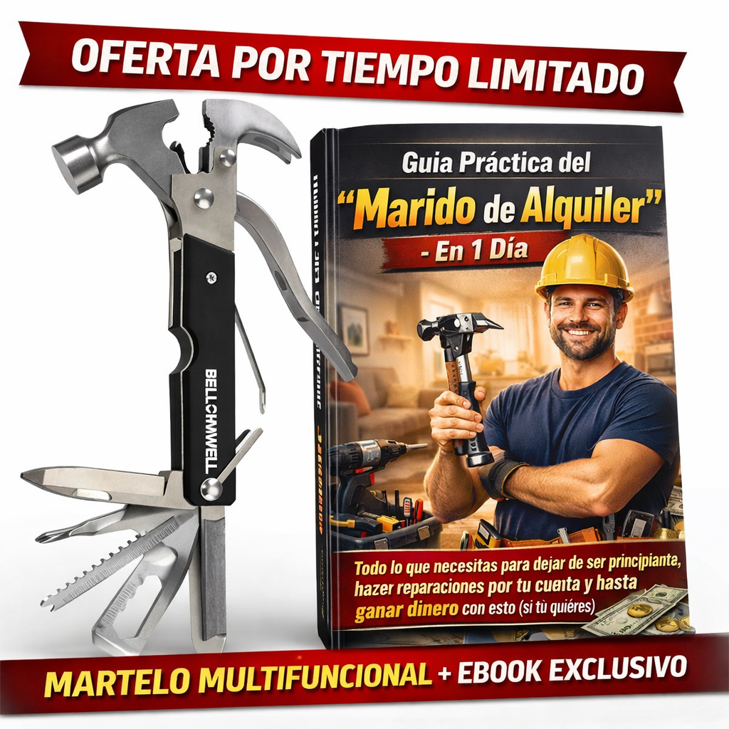 MARTILLO MULTIFUNCIONAL 18 EN 1 + REGALO EXCLUSIVO 🎁