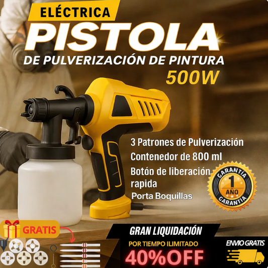 PISTOLA PARA PINTAR ELÉCTRICA PROFESIONAL