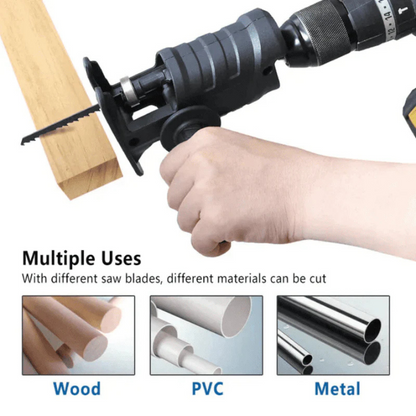 FlexiCut Pro - CONVERTIDOR DE SIERRA PARA TALADRO ELECT