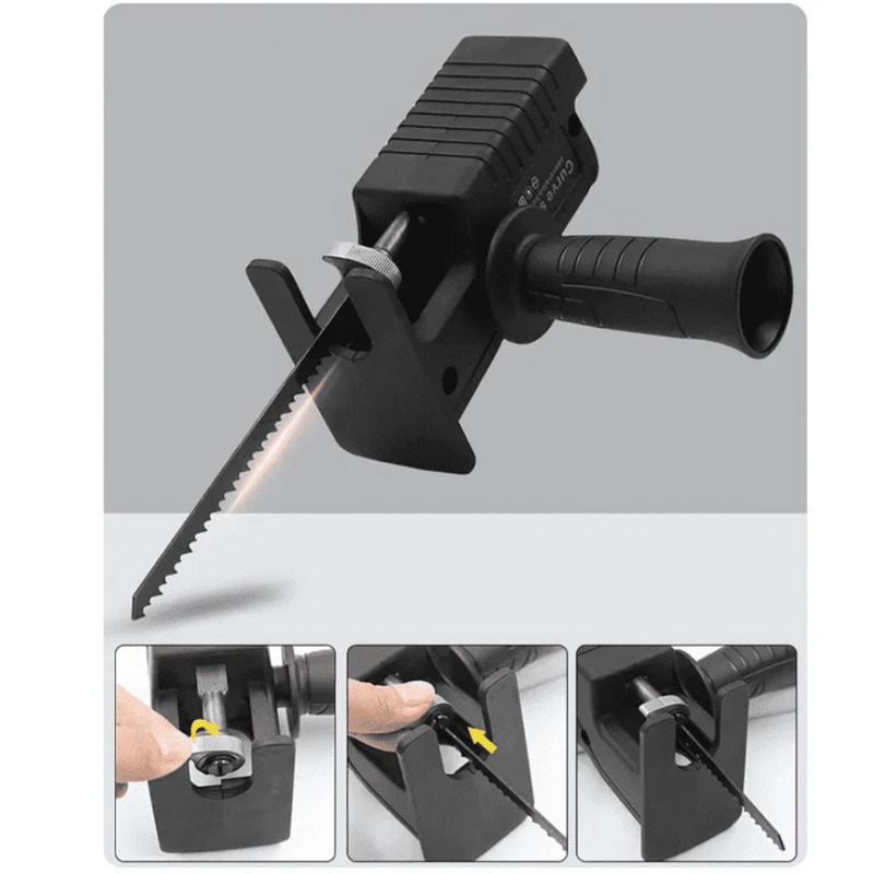 FlexiCut Pro - CONVERTIDOR DE SIERRA PARA TALADRO ELECT