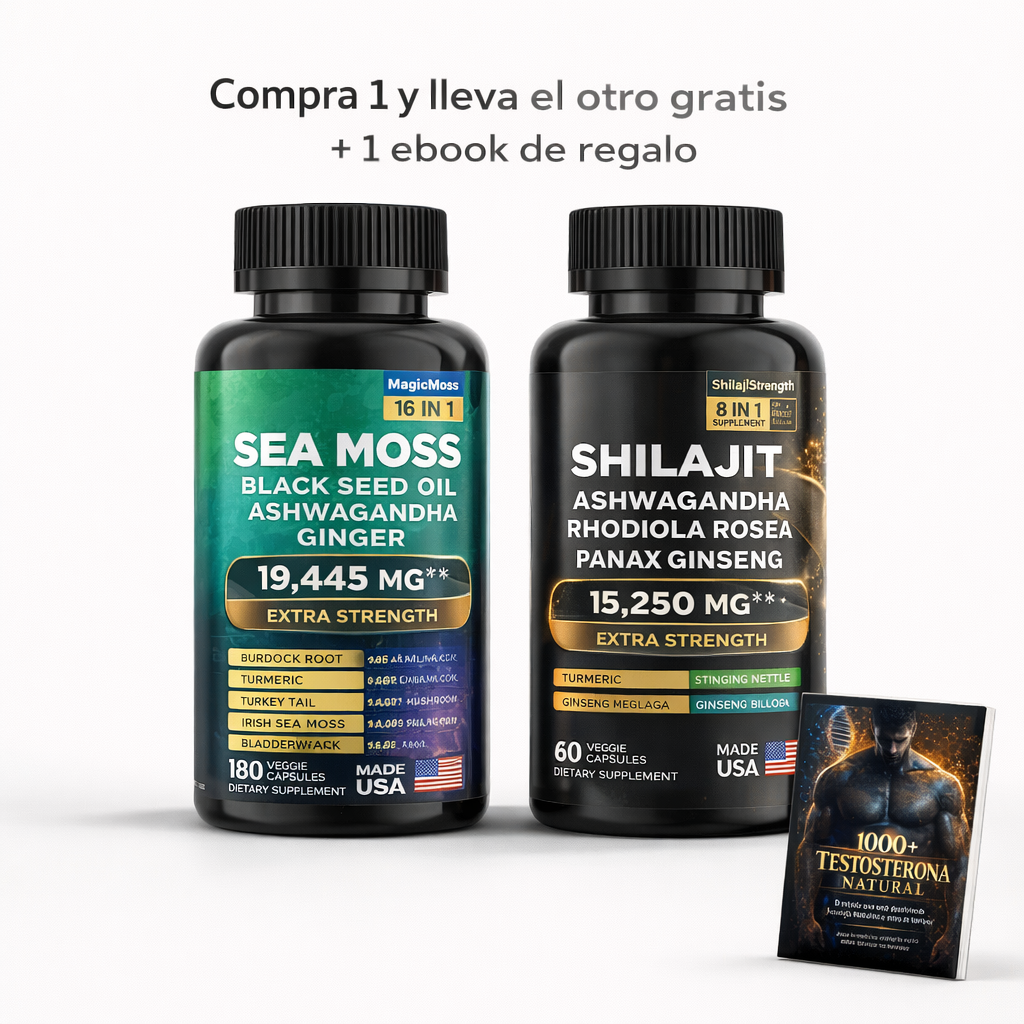 TitanMax™ 20 en 1: El Combo Completo para Energía, Desempeño y Bienestar + REGALO EXCLUSIVO