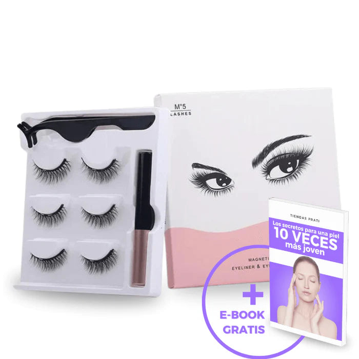 Pestañas Magneticas Beauty™ 3 en 1