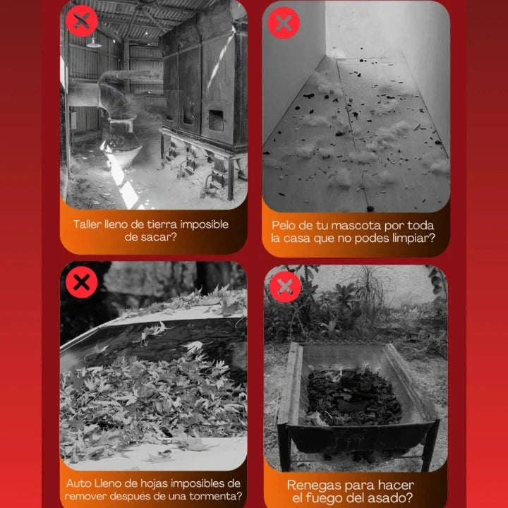 AEROFLOW – Soplador de Aire Inalámbrico (Con 2 baterías recargables incluídas)